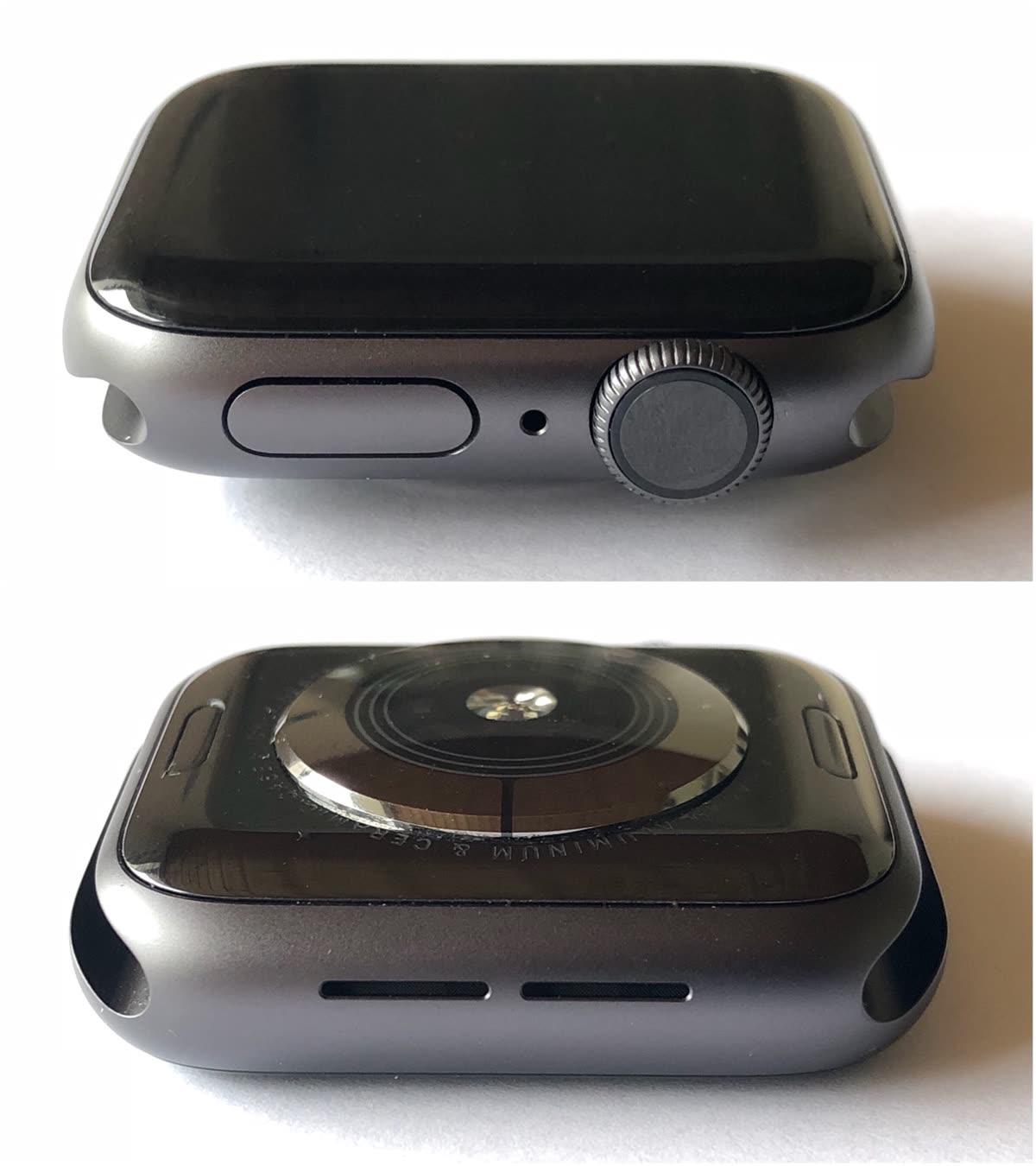 Apple Watch Series 4 40mm space gray Aluminum — 애플워치 배터리 교체 비용, 공식과 사설이 얼마 차이 나나